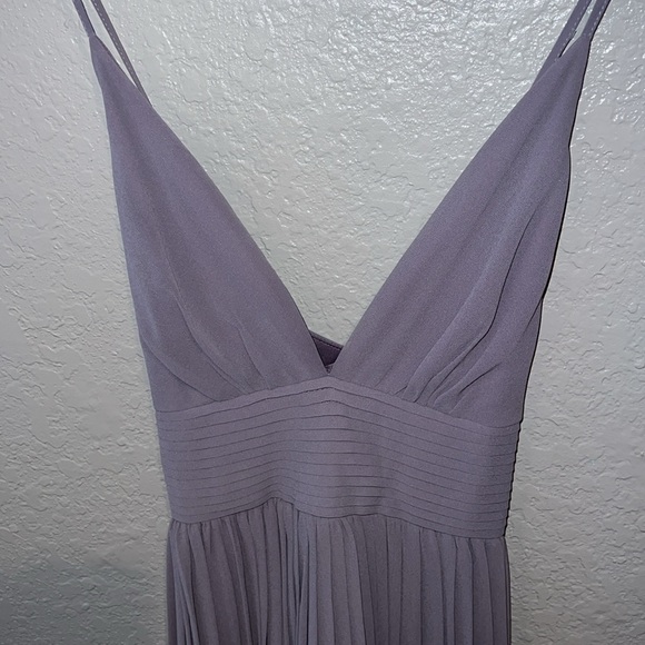 Lulus Floor Length Mauve Bridesmaid Dress - Picture 5 of 7